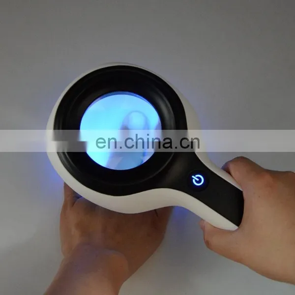 Hand-held Medical Magnifier Skin Analysis Wood's Lamp for Detecting Bacterial or Fungal Skin Infections photo-3