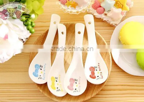 Ceramic Spoon Rest Ceramic Spoon Fork Knife Set Ceramic Tea Spoon photo-2