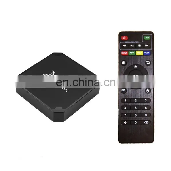 Пользовательский логотип, 1ГБ/2ГБ ОЗУ, 8ГБ/16ГБ ПЗУ, Amlogic S905W, 4K HD, интернет-умный мини-Android ТВ-бокс X96
