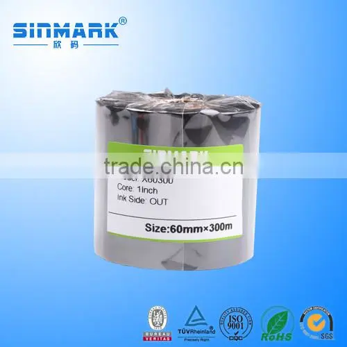 SINMARK H50300 Wash Resin Thermal Printer Ribbon for Cloth Heat Label photo-3