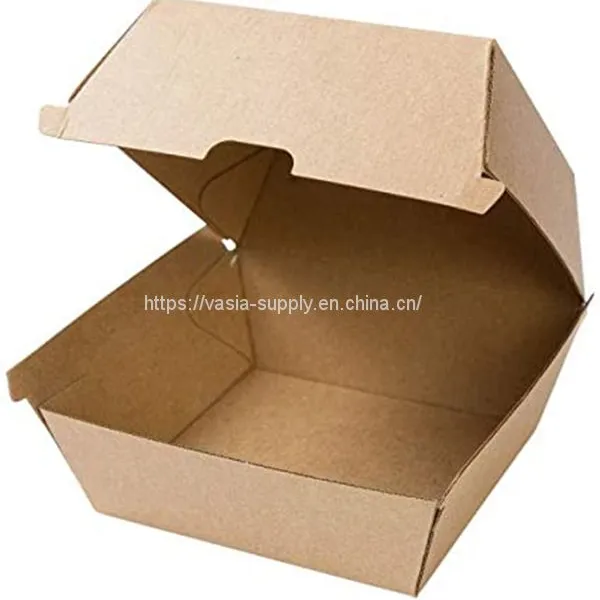 Disposable Take Away Kraft Paper Packaging Food Boxes For Restaurant photo-2