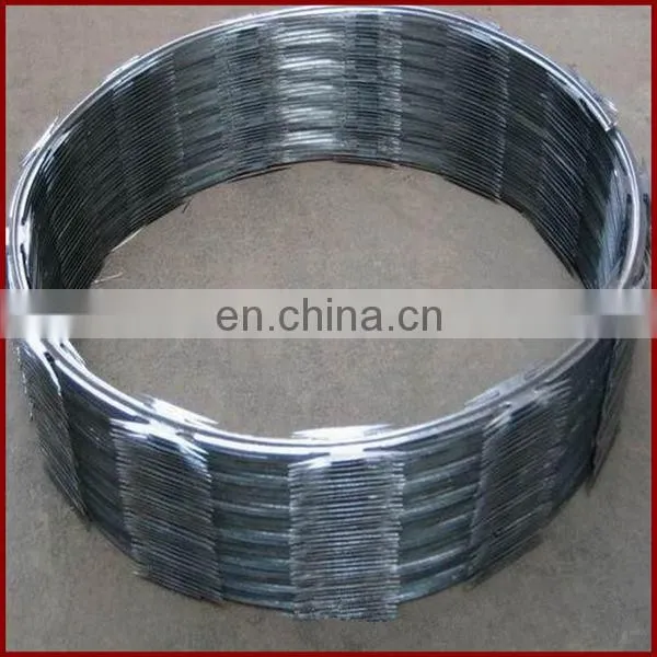 China Manufacture Galvanized Wholesale Razor Barbed Wire Fence/razor Wire photo-2