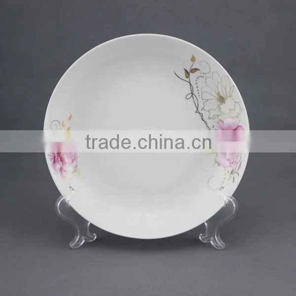Wholesale Bone China Dinner Plates, Fine New Bone China Plate, Ceramic Soup Plate photo-6