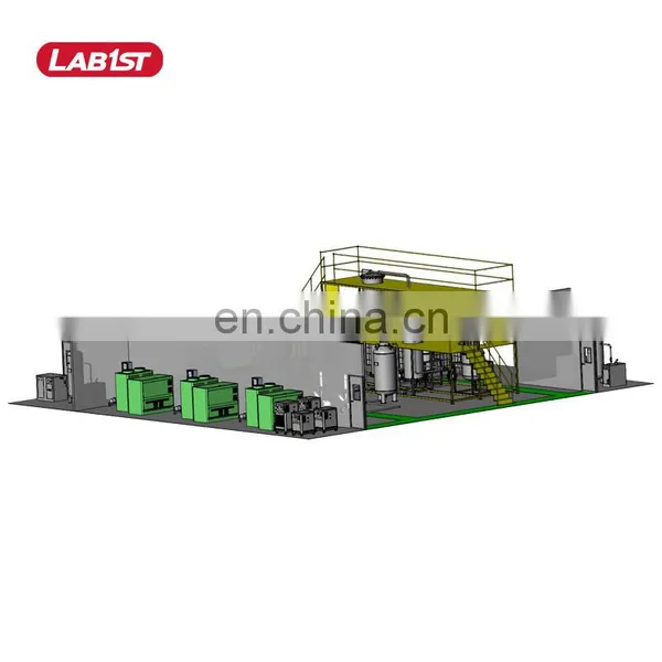LAB1ST OEM 1000L Stainless Steel Industrial Flash Liquid Chromatographic Plant Separation System Chromatography Machine photo-4