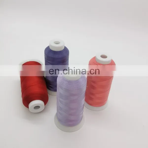 Wholesale High Quality Embroidery Thread Filament Sewing Thread 100% Polyester photo-3