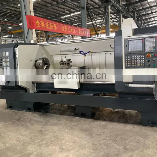 CDK6160X1000 Big Bore Dia.200mm CNC Lathe Machine for Metal Cutting photo-2