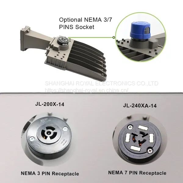 Dusk to Dawn NEMA 3pin 5pin 7pin Receptacle Photo Control Light