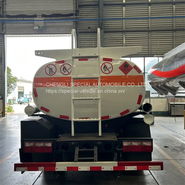 Factory Lower Price Faw Fuel Oil Water Transportation Tanker Truck With Dispenser photo-5