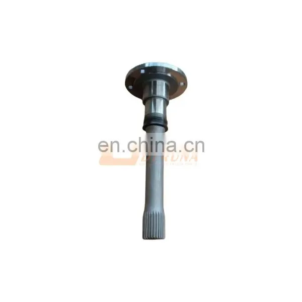 Original Howo Sinotruk 371 336 Spare Parts Rear Axle Engine Gearbox Cabin Parts 81.35604.0021 Passing Shaft With Flange 180x4 (L photo-3