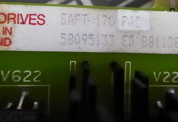 ABB SAFT 170 PAC 58095133 Servo Amplifier Board photo-3
