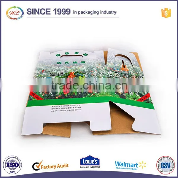 Custom Printed Corrugated Cardboard Box Vegetables for Fruit and Vegetable photo-2