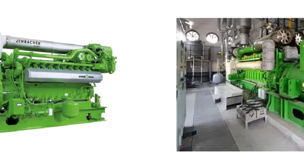 JICHAI Gas Generator Set 300-4000KW Land Marine Use
