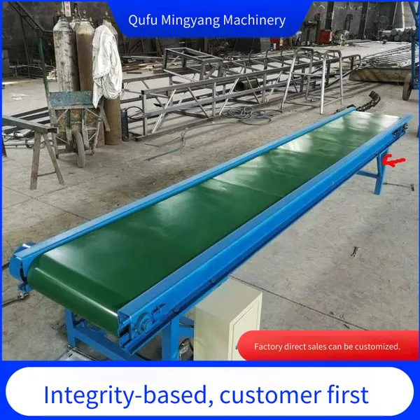 Conveyor Belts for Loading and Unloading Cement and Sand at Construction Sites, Skirted Belt Conveying Equipment, Conveyor for Loading Wheat and Grain photo-5