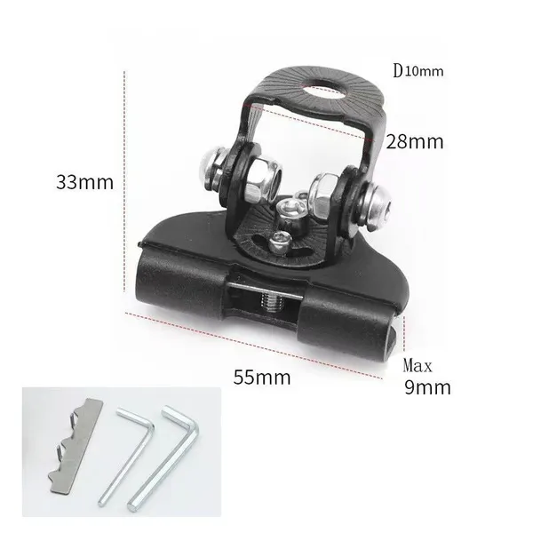 Universal LED Light Bar Mounting Bracket for Cars Sedans Trucks UTVs SUVs Engine Hood Work Light Mount Holder photo-4