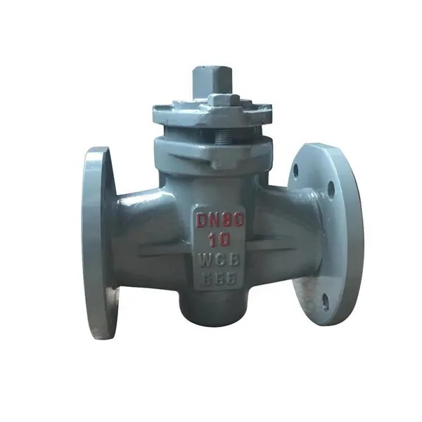 ANSI DN250 Cast Iron Ductile Iron Plug Valve PN16 Cast Steel WCB Flange Plug Valve Worm Gear Manual Plug Valve photo-4