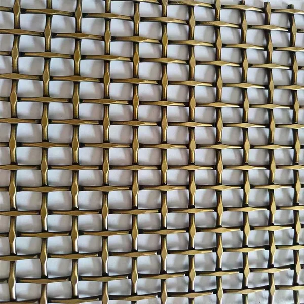 Industrial Building Exterior Walls, Architectural Metal Decorative Mesh, Hotel Wall Metal Mesh Ceiling Partition Curtains photo-4