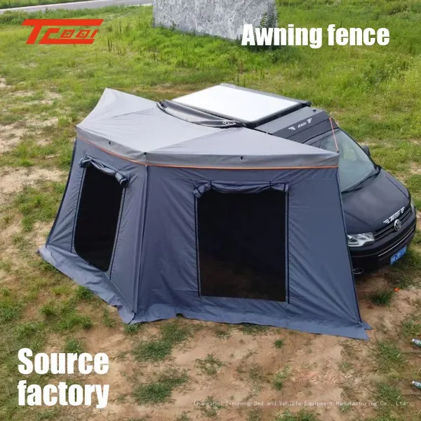 Awning Fence Car Side 270° Rotating 180 Sunshade Matching Outdoor Camping Oxford Cloth Car Sunshade Fence photo-4