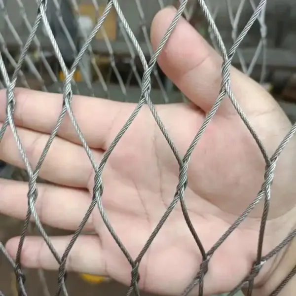 316L Marine Grade Stainless Steel Rope Mesh With Mill Test Report photo-3