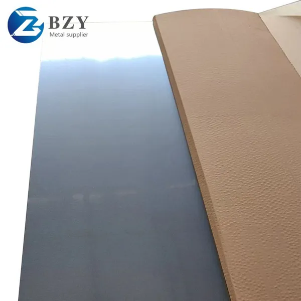 SS Plate 201 304 316l 430 Sheet Finished No.4 No.8 Surface Cold-rolled Stainless Steel Plate photo-5