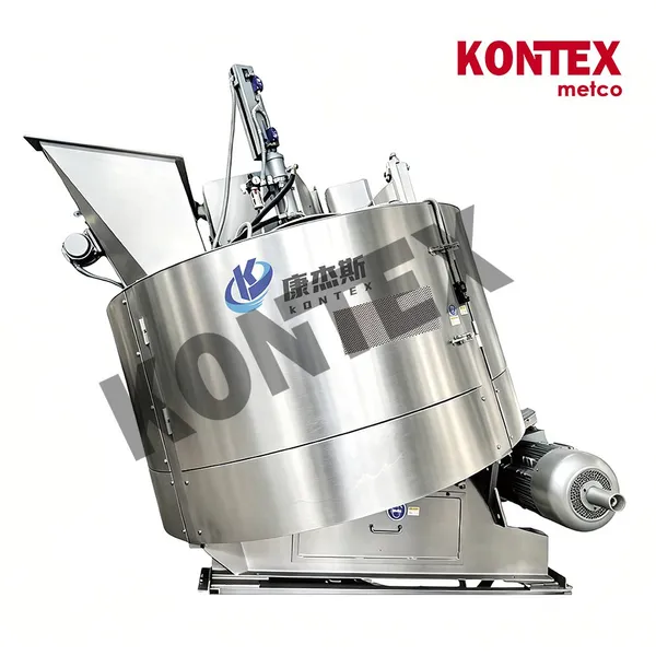 Kontex 2000L food and pharmaceutical mixing granulator, a high-speed granulator that meets cleanliness standards.