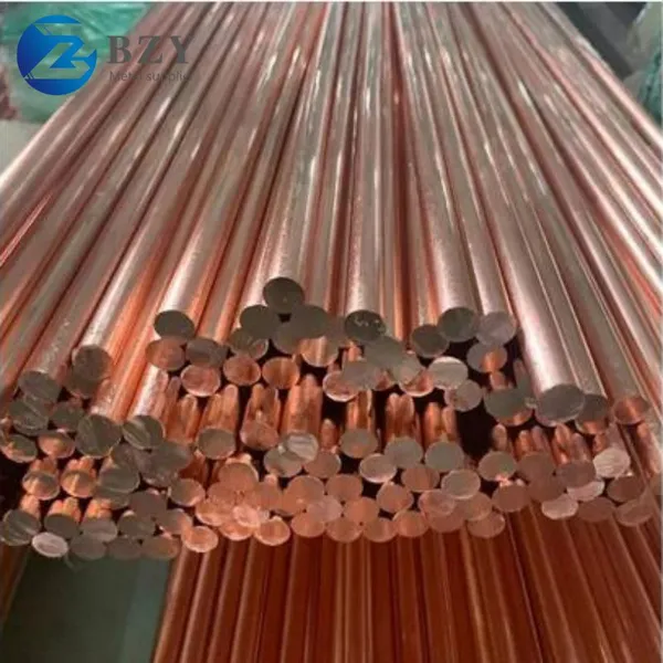 Stock Copper Bar C11000 C101 Solid Copper Bar Red Copper Price Per kg photo-5
