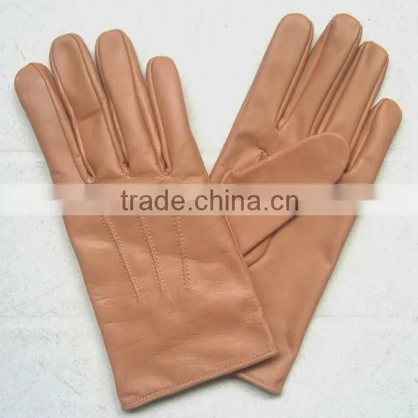 Winter Real Sheepskin Leather Gloves Women Bike MotorCycling photo-3