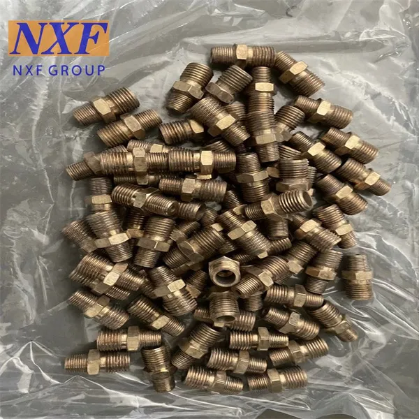 NXF C2800/GB H62/ASTM C27400/ISO CuZn40/BS CZ109 OD DN15-1200 Brass Forging Threaded Straight or Reducing Nipple photo-5