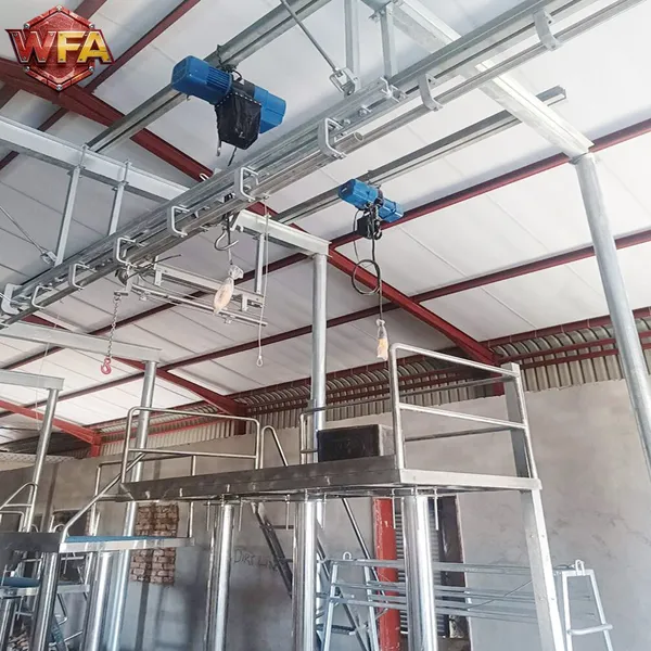Horizontal Sheep Carcass Splitting Saw Sheep Evisceration Table Complete Mutton Processing Machinery photo-3