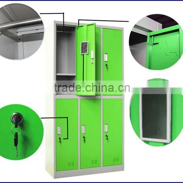 Competitive Price Multi-door Waterproof Clothing Storage Public Metal Spa Locker photo-4