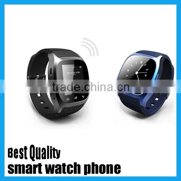2016 Wholesale Golden Supplier in Cheap Touch Screen Watch Phone Smartwatch M26 photo-5