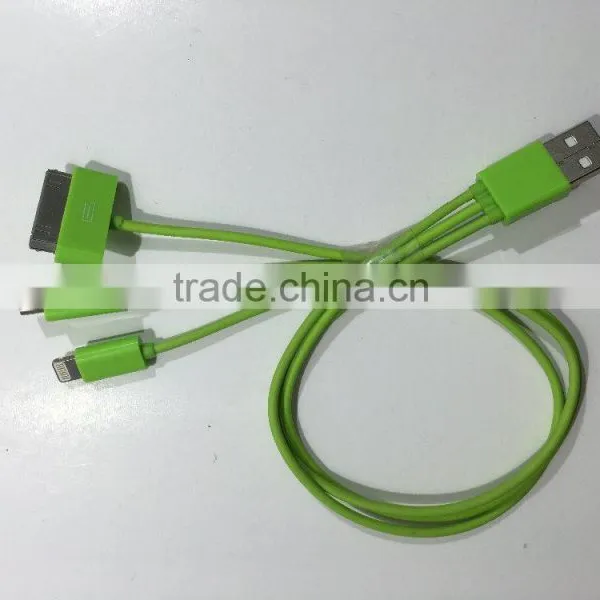 ShenZhen Supplier Option Color Mobile Charger Cable for HTC or Iphone Charger Cable photo-2