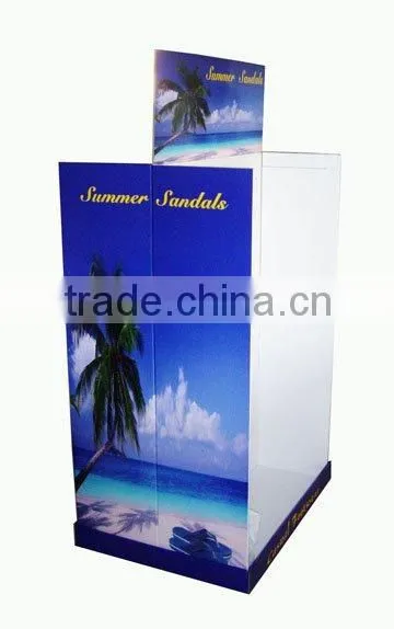 Pop Corrugated Pallet Display/hanging Pop Displays