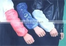 Cleanroom Disposable Plastic PE Sleeve Covers Oversleeves Red Blue White