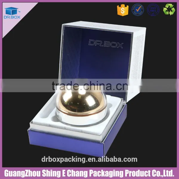 Purple Color Printing Rigid Paper Box,cosmetic Box Packaging photo-3