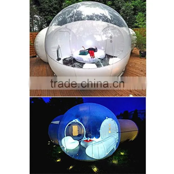 Outdoor Double Tunnel Inflatable Wedding Tent Inflatable Dome Tent Round Inflatable Bubble Tent photo-4
