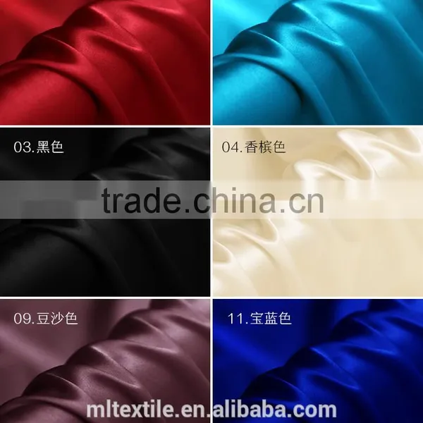 19MM Silk Stretch Satin Fabric photo-3