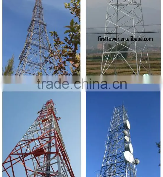 Self Supporting Steel Tube Communication Tower photo-4