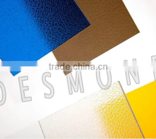 Desmond Polycarbonate Solid Sheet Clored&clear Top Quality 4mm photo-2