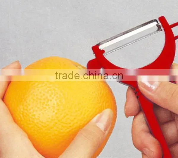 ABS+S/S 12.3*7.7 Kitchen Gadgets Small Fruit&vegetable Peeler/Portable Peeler/melon Peeler photo-4