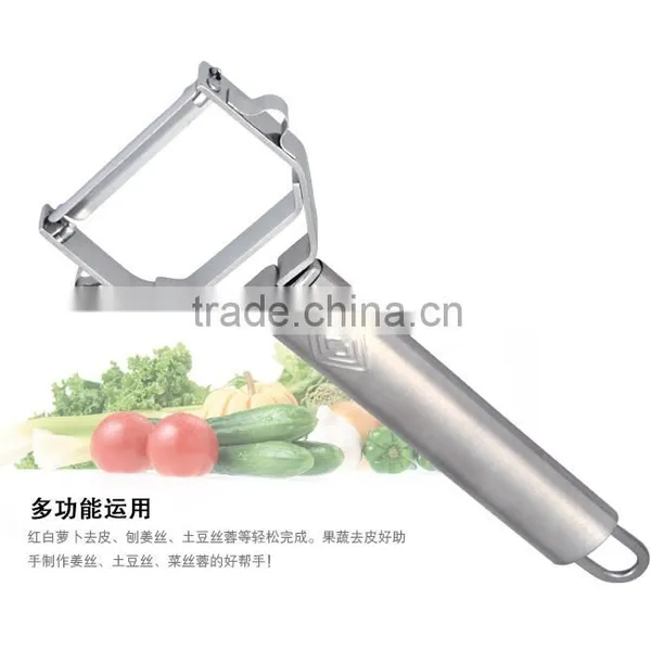 S/S 17.5*6.5*1.5 Hot Sale Kitchen Tools Stainless Steel Peeler/potato Peeler/apple Peeler/fruit Peeler Slicer photo-4