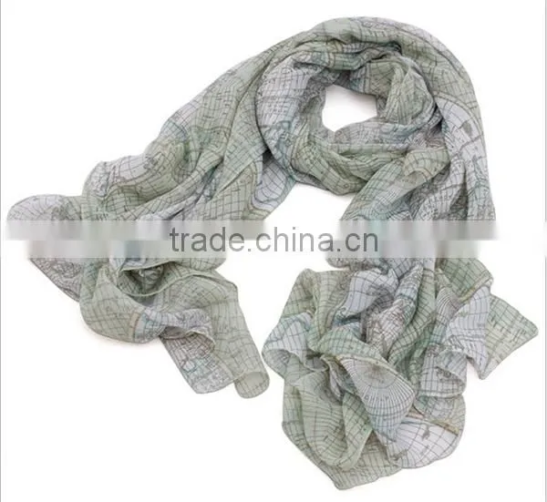 Wholesale China Custom Logo Good Quality Silk Shawl Scarf photo-6