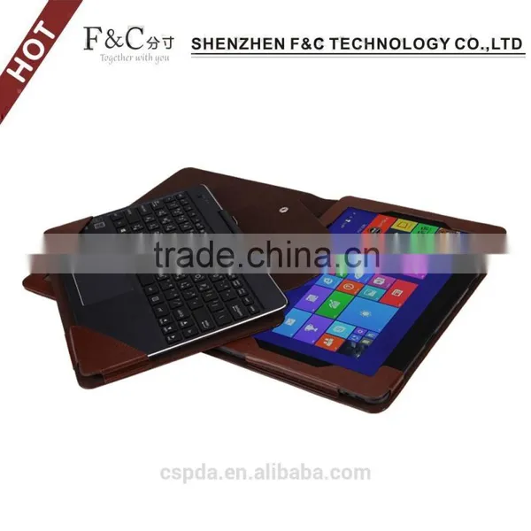 Premium Crazy Horse Leather 10.1 Inch Tablet Cover Case for Asus Transformer Book T100 photo-6
