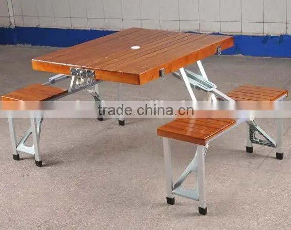 Foldable Camping Wooden Table photo-2