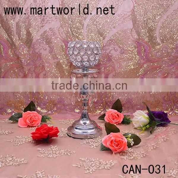 Most Popular Tassels Shape Silver Wedding Candle Holder &wedding Centerpieces for Wedding Table , Wedding Decoration (CAN-031) photo-2