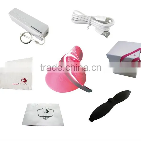 Edgelight LED Mask White Face Red Light Reduce Microgroove photo-6