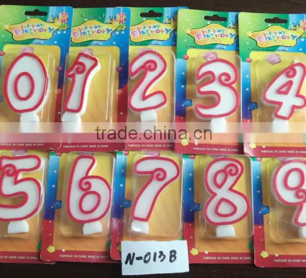 Number Shaped Candles For Wedding Favors photo-5
