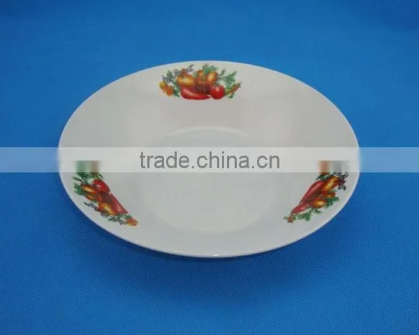 Factory Direct Sale Porcelain Soup Plate for All Market photo-3