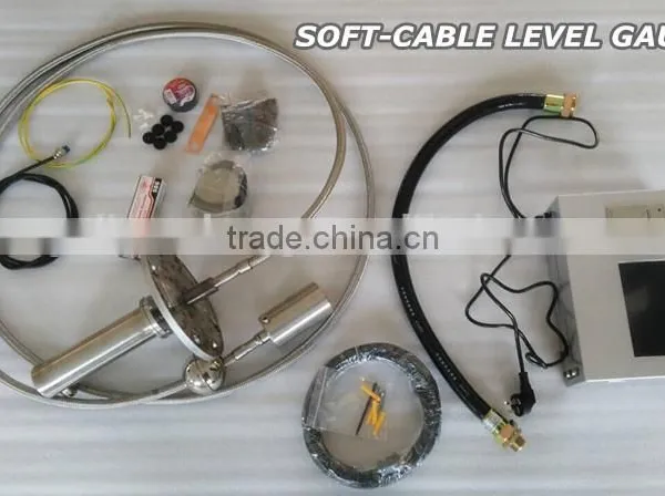 Automatic Tank Guage System for Chemical and Oil Tank, Liquid Level Transmitter, Soft Cable Float Type Level Meter