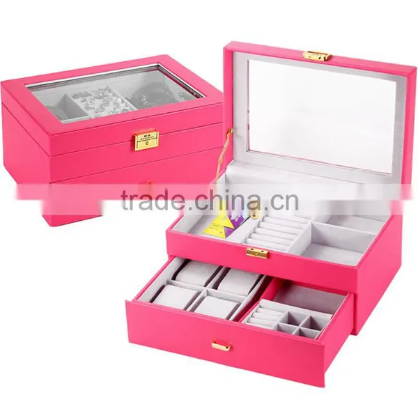 Kraft Purple Jewelry Box Leather photo-2