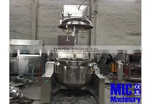 Top Quailty MIC-650L Double Track Vacuum Homogenizer Mixer for Toothpaste Making With CE photo-3